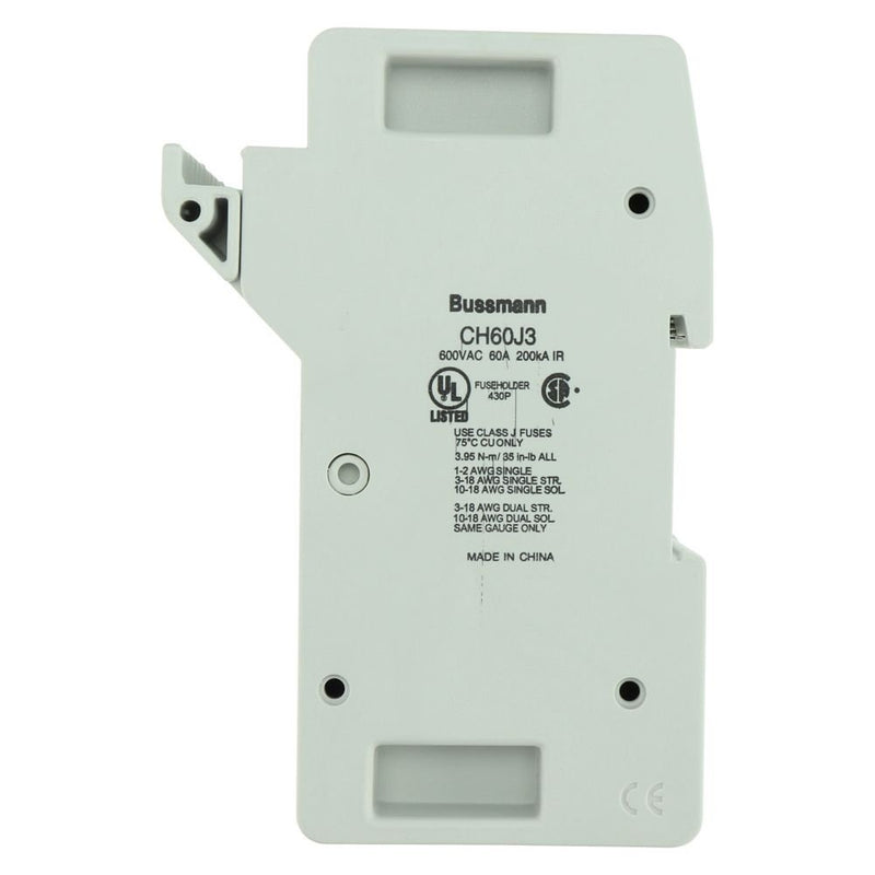 Eaton - Halter für zylindrische Sicherung Sicherungshalter CH60J3 60 A, AC 600 V − 2 Stück