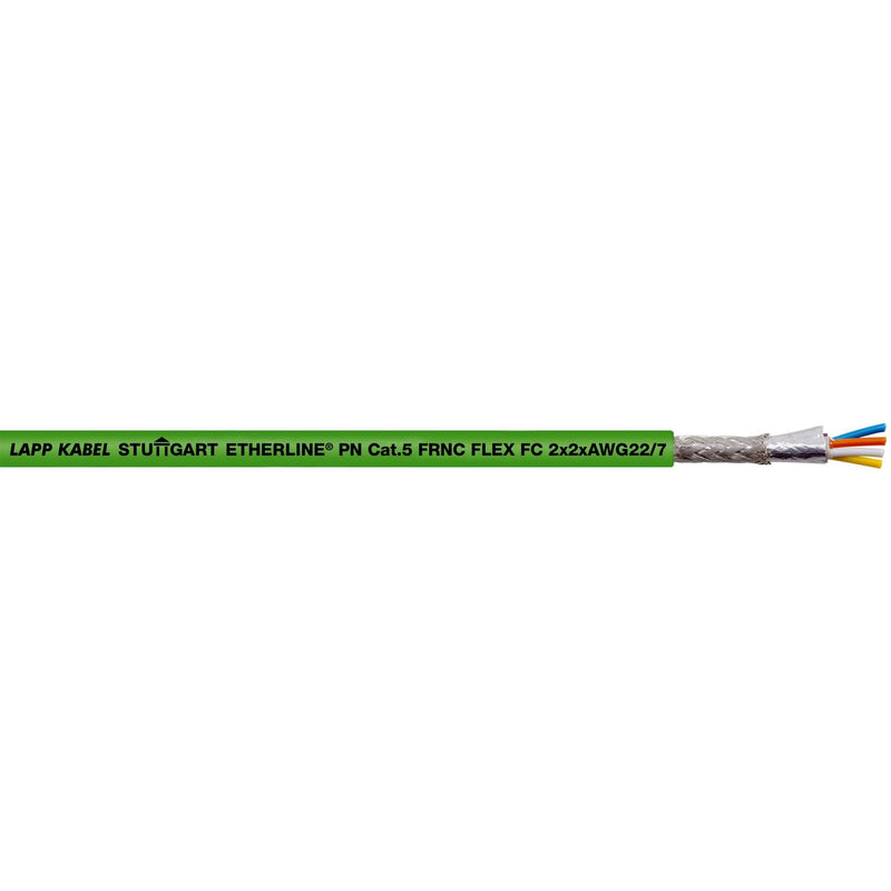 Lapp Kabel&Leitung - Daten- und Kommunikationskabel ETHERLINE PN Cat.5 2170886/100 Y FLEX FC − 100 Meter