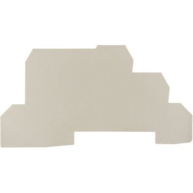 Weidmüller - Abschluss- und Zwischenplatte für Reihenklemme Abschlußplatte WAP WDL2.5 90x1,5x48,7mm