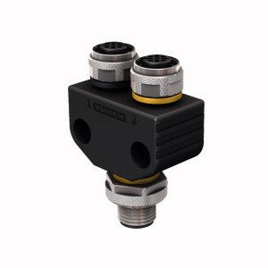 Turck - Passiver Sensor-/Aktor-Verteiler (mit Leitung) Y-Verterteiler o. Leitung VB2FSM4.42FKM4.4S381 Stecker-2xKupplung