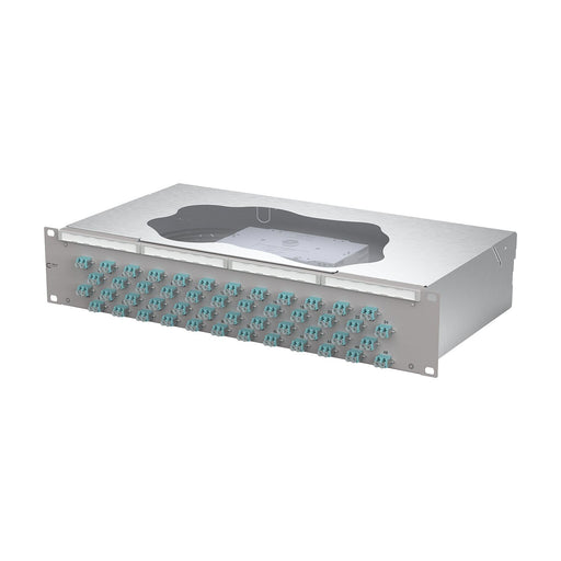 Metz Connect - Patchpanel LWL Patchfeld splice 1504857748-E 48xLC-D OM3