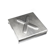 ABB Stotz S&J T&B - Kabelmarkierungssystem Markierungszeichen YID-CHAR-X V4A "X" − 100 Stück