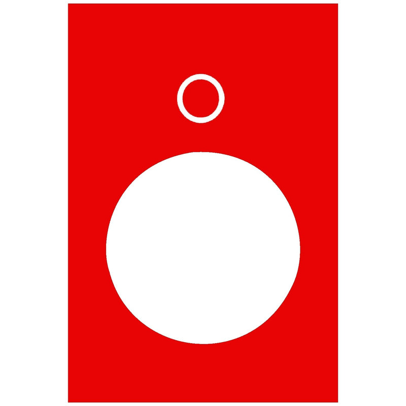 Schneider Electric - Bezeichnungsschild für Befehlsgeräte Symbolschild ZB2BY2931 rt (0)