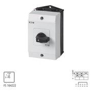 Eaton - Steuerschalter Hilfsphasenschalter T3 32A T3-2-15121/I2 Aufbau 2 Baueinheit
