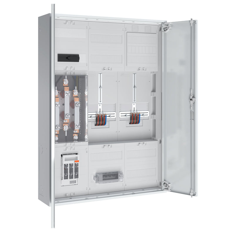 ABN - Zähler-Komplettschrank Wandlermess-Schrank 100A WM307X5051 TAB MD 5-polig
