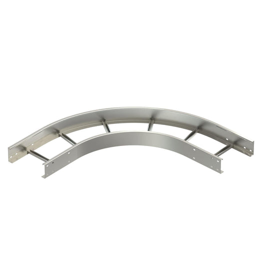 OBO Bettermann - Bogen für Kabelleiter Bogen 90 Grad WLB 90 116 A4 110x600mm