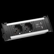 Bachmann - Mehrfachsteckdose Steckdosenleiste 927.015 KAPSA S 2xP40