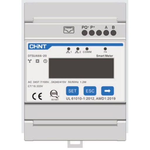 Sungrow - Elektrizitätszähler 3-Phasen Meter DTSU666-20 3ph f.CT ohne CT