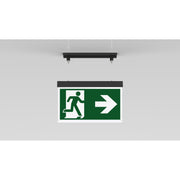 RP-Technik - Sicherheitsleuchte LED-Rettungszeichenleuchte AXCC401SC-AZ EB 1h, SC, anthr
