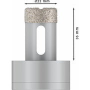 Bosch - Bohrer PRO Ceramic dry 2608599030 Trockenbohrkrone 22