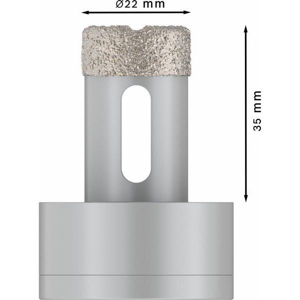 Bosch - Bohrer PRO Ceramic dry 2608599030 Trockenbohrkrone 22