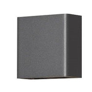 Gnosjö Konstsmide AL - Decken-/Wandleuchte LED-Wandleuchte 7891-370 Chieri 2x2 anthrazit
