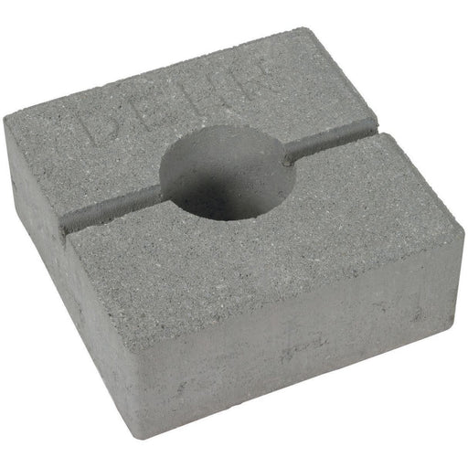 DEHN - Sockel für Fangeinrichtung Blitzschutz Betonstein BES46KGSB10 #253301 C35/45 − 24 Stück