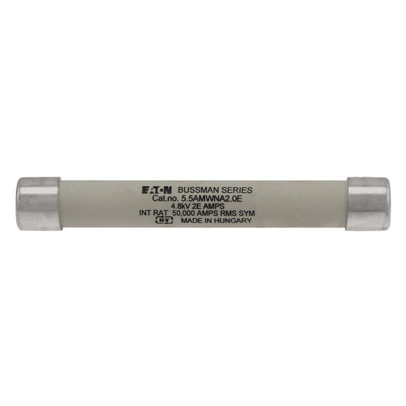 Eaton - Mittel-/Hochspannungssicherung VT-Sicherungseinsatz 5.5AMWNA2.0E 2 A, AC 5.5 kV, − 10 Stück