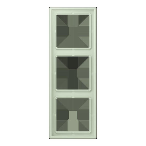 Jung - Abdeckrahmen Rahmen 3-fach LC 983 218 vert anglais pale