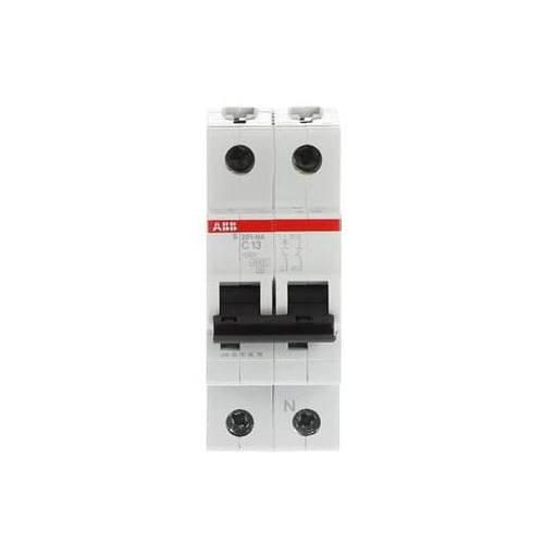 ABB Stotz S&J - Leitungsschutzschalter Sicherungsautomat S201-C13NA 6kA 13A C 1p+N (2p)