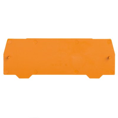 Weidmüller - Abschluss- und Zwischenplatte für Reihenklemme Trennwand ZTW ZTL6 OR − 20 Stück
