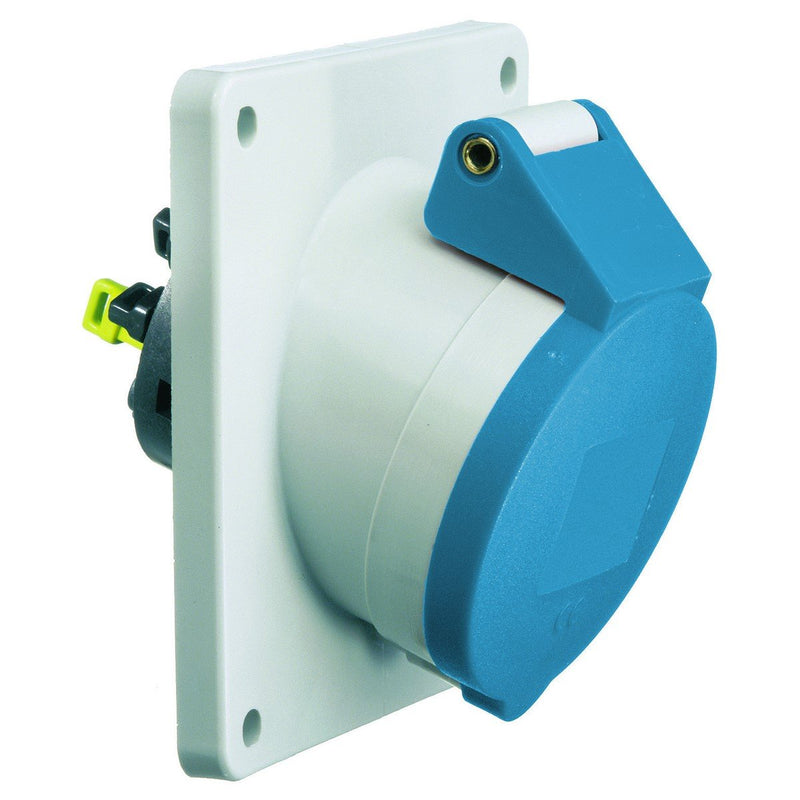 Bals Elektrotech - CEE-Anbausteckdose (IEC 60309) Anbausteckdose geneigt 32A 12880 3p 230V 6h IP44