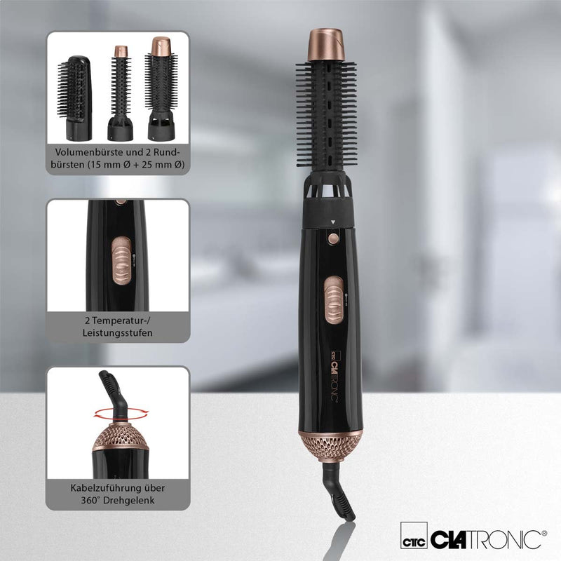 CLATRONIC - Haartrockner/Haarstyler Haarglätter CTC HC 3660 sw-ku − 6 Stück