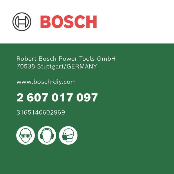 Bosch - Schleifpapierset Schleifblatt-Set für 2607017097 Schwingschleifer 8
