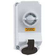 Bals Elektrotech - CEE-Steckdose abschaltbar, abgesichert (IEC 60309) Wandsteckdose abschaltbar 16064 verriegelt 16A 4p 5