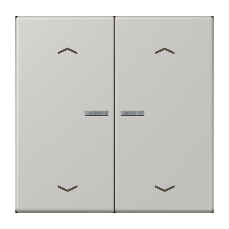 Jung - Bedienelement intelligent Taster mit Pfeilsymbolen BT LC 17102 P 205 gris clair 31