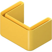 Niedax - Schutzkappe/Abdeckung für Stiel/Profilschiene Schutzkappe SKU 4530 f.Profilenden, gelb − 1 Stück