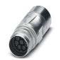 Phoenix Contact - Rundsteckverbinder, feldkonfektionierbar (Industriesteckverbinder) Kupplungssteckverbinder ST-7ES1N8A9K04S