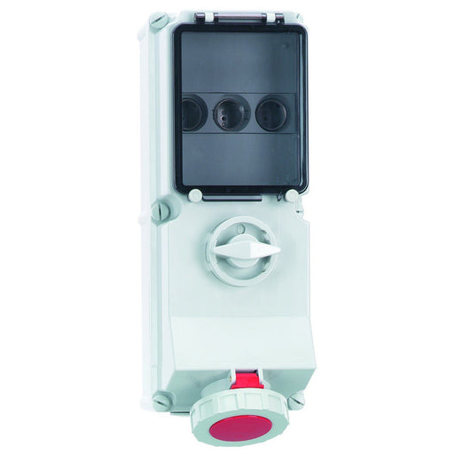 Bals Elektrotech - CEE-Steckdose abschaltbar, abgesichert (IEC 60309) Wandsteckdose abschaltbar 1790 abgesichert 32A 5p