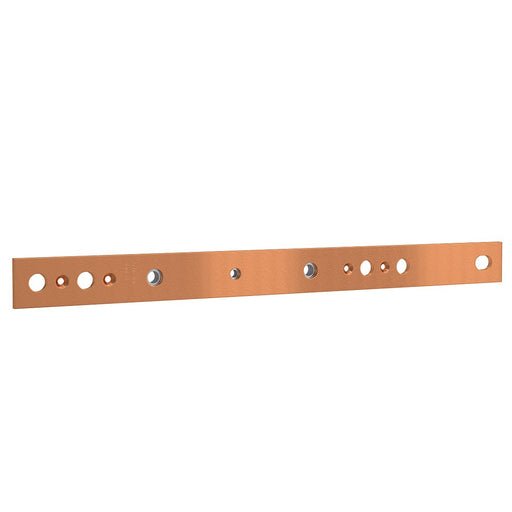 ABN - Sammelschienenklemme CU-Schiene FB2 40x5mm ABNPC31542 waagrecht gelocht − 12 Stück