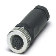 Phoenix Contact - Rundsteckverbinder, feldkonfektionierbar (Industriesteckverbinder) Steckverbinder SACC-M12FS #1404420 12-polig Bu/ger M12