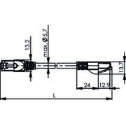 Telegärtner - Patchkabel Kupfer Patchkabel F/UTP 5E 100008381 gn 2,0m HF