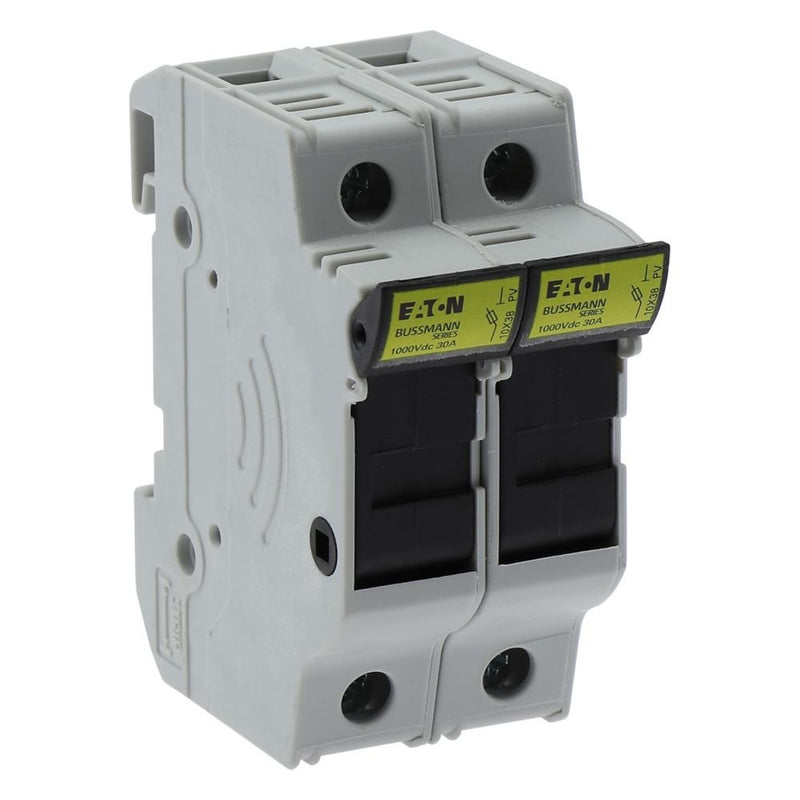 Eaton - Halter für zylindrische Sicherung Sicherungshalter Niedersp. 2P 30A 100#CHPV2U 32A DC 1000V 2polig − 6 Stück