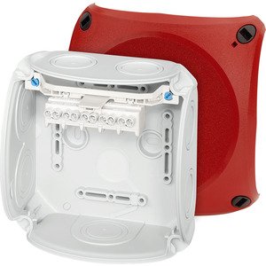 Hensel - Dose, Gehäuse für Montage auf der Wand/Decke Kabelabzweigkasten DK 0604 R 1,5-4qmm − 5 Stück by Hensel
