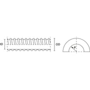 HellermannTyton - Kunststoff-Schutzschlauch Wellschlauch FG14 − 10 Meter