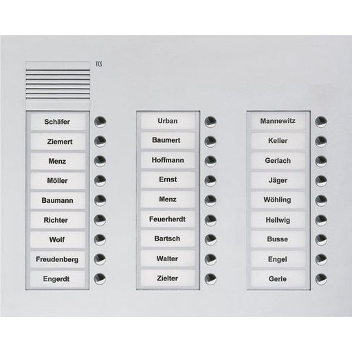 TCS Tür Control - Türstation für Türkommunikation Türsprechstelle PUK27/3-EN − 1 Stück by TCS Tür Control
