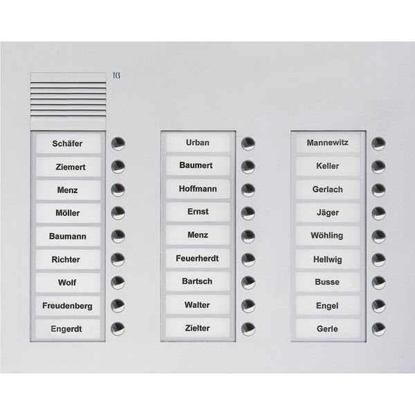 TCS Tür Control - Türstation für Türkommunikation Türsprechstelle PUK27/3-EN  − 1 Stück
