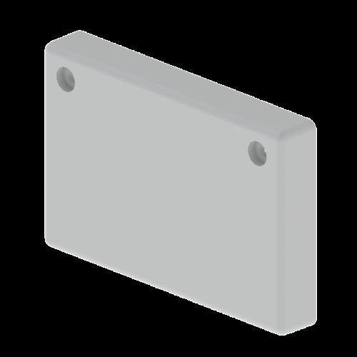 Unex - Endstück für Kabelrinne Endstück grau 66113-48 60x100 U48X RAL7038 − 4 Stück