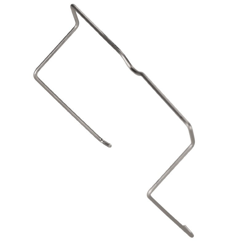 Weidmüller - Zubehör/Ersatzteile für Schaltrelais Halteklammer D-SERIES SLD CLIP 4CO M Metall − 10 Stück