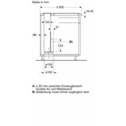 Bosch - Zubehör/Ersatzteile für Dunstabzugshauben Einbausatz Montageset DSZ1WW1M1 f. abnehmb. Lüfter