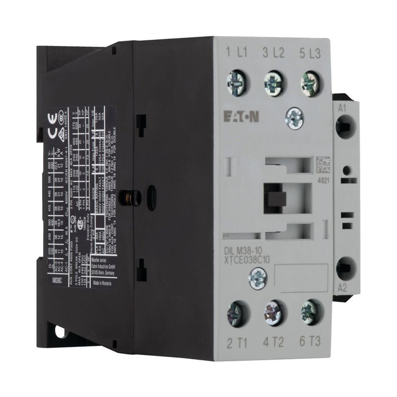 Eaton - Leistungsschütz zum Schalten von Wechselstrom Leistungsschütz DILM38-10(24V50HZ) 18,5kW/400VAC