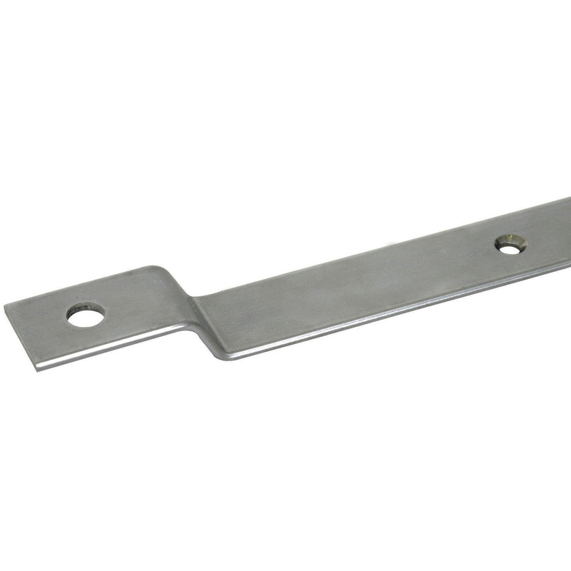 DEHN - Zubehör/Ersatzteile für Erdung und Blitzschutz Anschlussfahne gewinkelt AF 30X3.5 V4A ZW3000 Fl 30x3,5mm L 3000mm