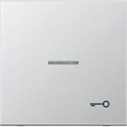 Jung - Abdeckung/Bedienelement für Installationsschalterprogramme Wippe Symbol TÜR alu AL 2990 KO5 T für Taster