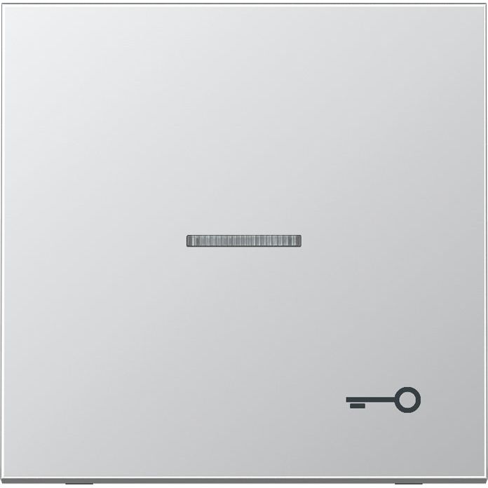 Jung - Abdeckung/Bedienelement für Installationsschalterprogramme Wippe Symbol TÜR alu AL 2990 KO5 T für Taster