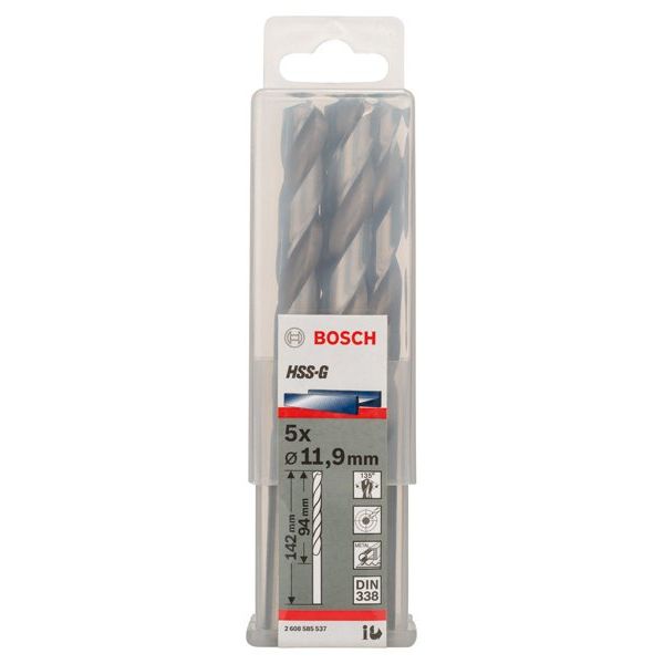 Bosch - Bohrer PRO Metal HSS-G 2608585537 Spiralbohrer 11,9 x