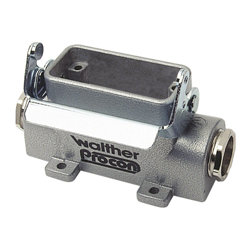 Walther Werke - Gehäuse für Rechtecksteckverbinder Sockelgehäuse T701410MS A10 52mm hoch