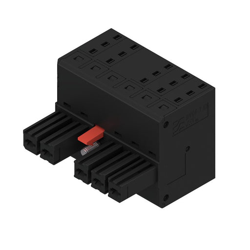 Weidmüller - Kabelsteckverbinder für Leiterplattensteckverbinder Verbinder 7.62mm BVDF 7.62#2720590000 − 18 Stück