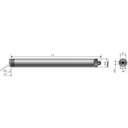 Somfy - Rohrmotor Einsteckantrieb 1242212 LS40 9/16 NL BK