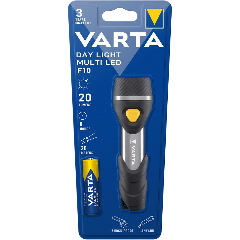 Varta Cons.Varta - Taschenleuchte Taschenlampe Day Light 16631 Multi LED F10