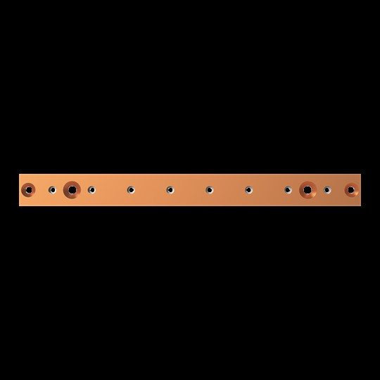 Striebel&John - Sammelschiene Innenausbau Modul ZXM1214 2FB 40x10